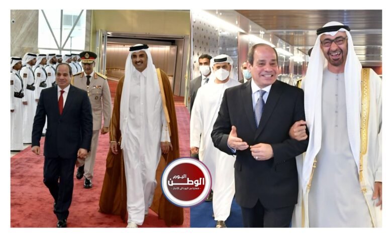 السيسي يزور الإمارات وقطر في زيارة أخوية لدعم الخليج ضد الاعتداءات
