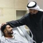 الشيخ محمد بن زايد يزور مصابي الهجمات الإيرانية ويؤكد أولوية سلامتهم
