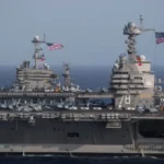 حاملة فورد الأمريكية تتعرض لحريق كبير وتتجه إلى اليونان للإصلاح