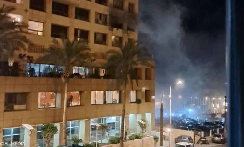 غارة إسرائيلية على فندق رمادا ببيروت تسفر عن 4 قتلى و10 جرحى