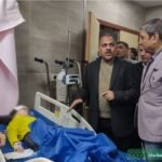 محافظ الشرقية يتفقد مصابي حادث تصادم ميني باص بمستشفى العاشر الجامعي
