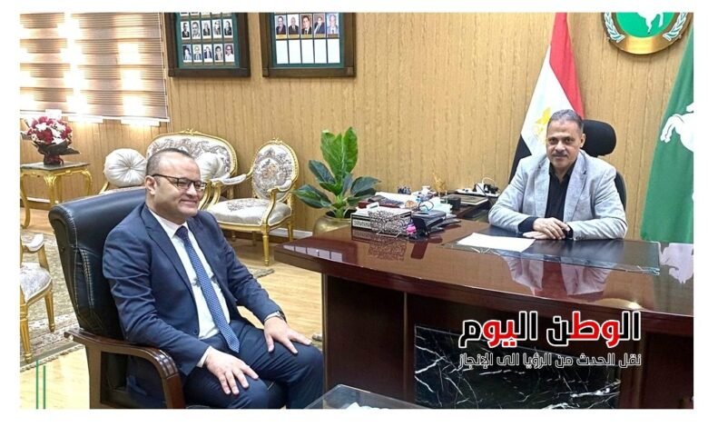 محافظ الشرقية يستقبل مدير عام جهاز حماية المستهلك الجديد بالمحافظة
