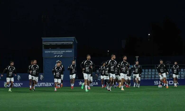 منتخب مصر بكامل نجومة يخوض تدريبه الأول بإسبانيا استعداداً للودية الثانية أمام إسبانيا