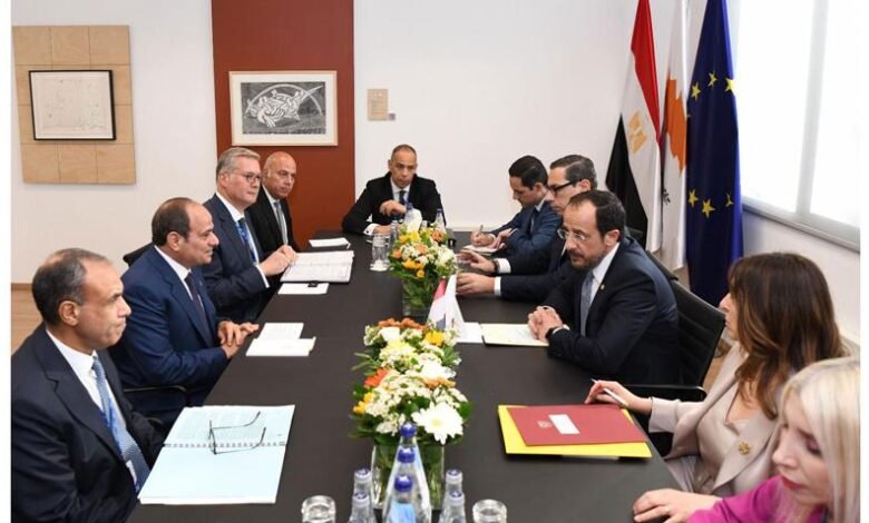 السيسي وكريستودوليدس يرفعان العلاقات المصرية القبرصية إلى شراكة استراتيجية شاملة