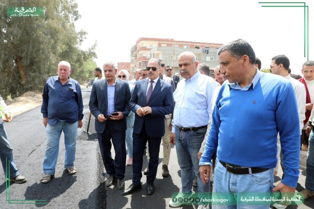 محافظ الشرقية يتابع تطوير طريق بحر مشتول لتسريع التنمية وخدمة المواطنين
