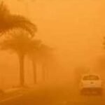 الأرصاد تحذر من عاصفة رملية وشبورة كثيفة.. حالة الطقس اليوم السبت 4 أبريل 2026