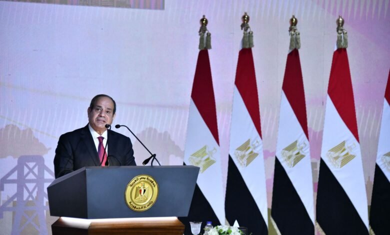 شارك السيد الرئيس عبد الفتاح السيسي، اليوم، في احتفال عيد العمال