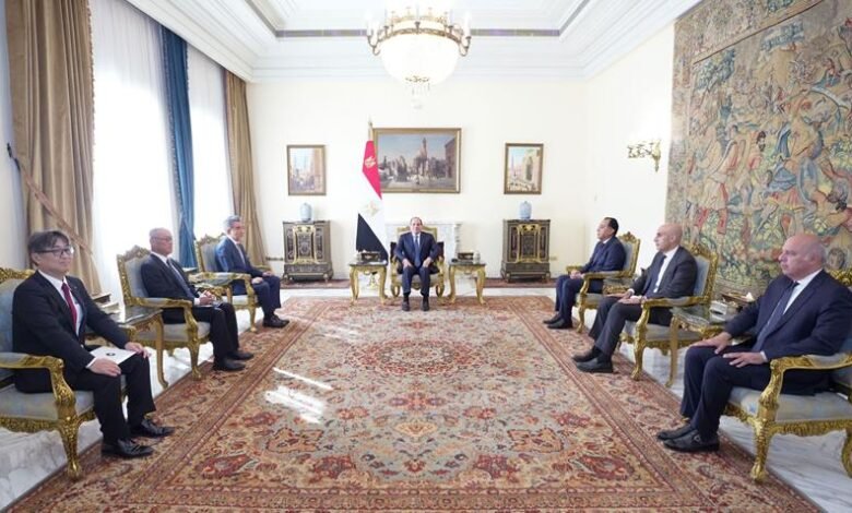 الرئيس السيسي يؤكد توسيع التعاون التعليمي مع اليابان خلال لقاء رئيس جامعة هيروشيما