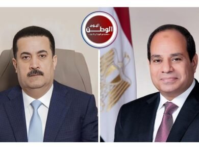 الرئيس السيسي يؤكد للسوداني دعم مصر لأمن العراق ورفض المساس بسيادة الدول العربية