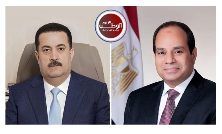 الرئيس السيسي يؤكد للسوداني دعم مصر لأمن العراق ورفض المساس بسيادة الدول العربية