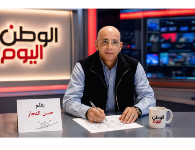 بقلم حسن النجار جريدة الوطن اليوم أربعة عشر عاماً من الريادة الصحفية عينٌ ترصد وقلمٌ يُوثِّق