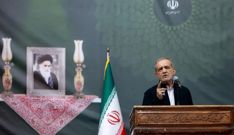 بزشكيان الرئيس الايراني لا يحق لترامب حرمان إيران من حقوقها النووية