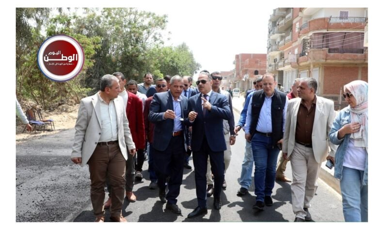 محافظ الشرقية يتابع تطوير طريق بحر مشتول لتسريع التنمية وخدمة المواطنين