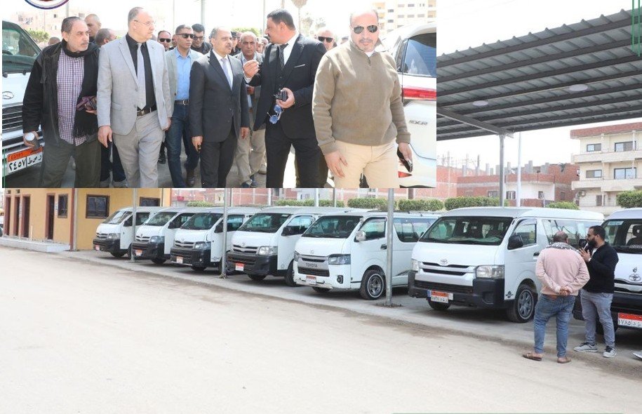 محافظ الشرقية يفتتح مجمع مواقف سيارات الأجرة الجديد بالحسينية بتكلفة 2 مليون جنيه