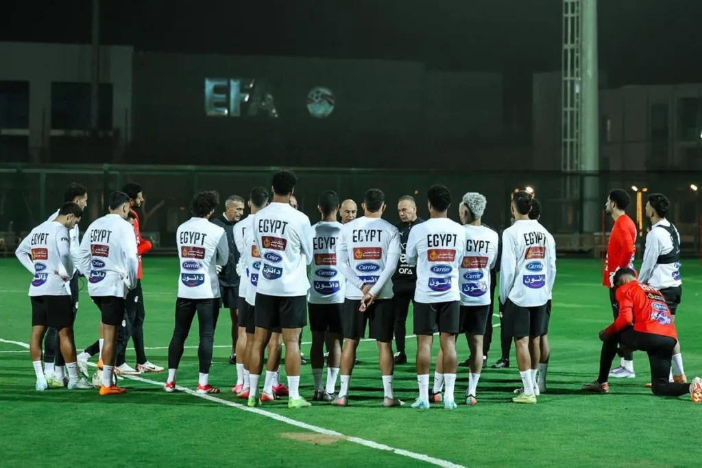 منتخب  مصر يختتم تدريباتة اليوم لمواجهة منتخب روسيا غدًا استعدادًا لكأس العالم 2026 