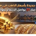 قفزة جديدة بأسعار الذهب في مصر.. وعيار 21 يواصل الارتفاع بقوة