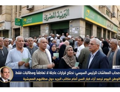 أصحاب المعاشات للرئيس السيسي نحتاج قرارات عاجلة لا تعاطفاً ومطالبات فقط