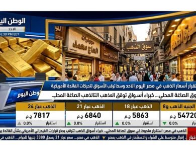 استقرار أسعار الذهب في مصر اليوم الاحد وسط ترقب الأسواق لتحركات الفائدة الأمريكية