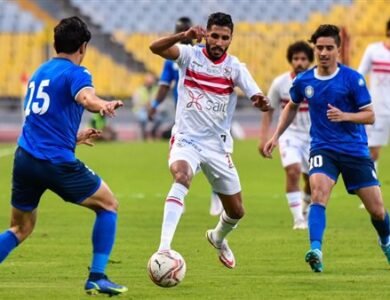 الزمالك يواجه سموحة اليوم بالدوري المصري وموعد المباراة والقناة الناقلة رسميًا 