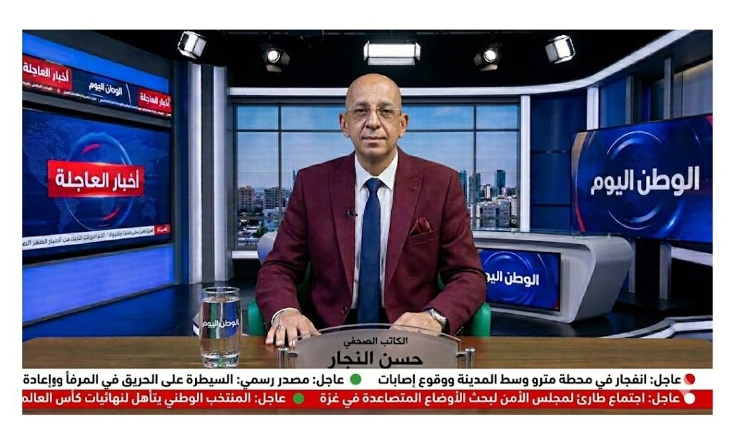 الكاتب الصحفي حسن النجار رئيس تحرير الوطن اليوم