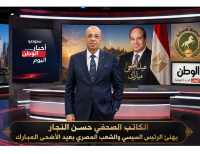 الكاتب الصحفي حسن النجار يهنئ الرئيس السيسي والشعب المصري بعيد الأضحى المبارك