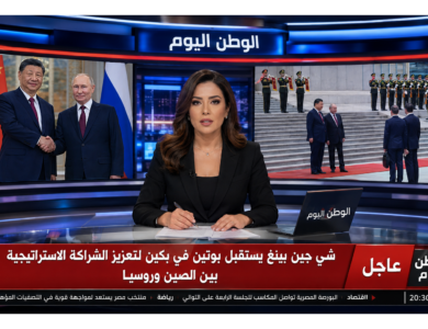 شي جين بينغ يستقبل بوتين في بكين لتعزيز الشراكة الاستراتيجية بين الصين وروسيا
