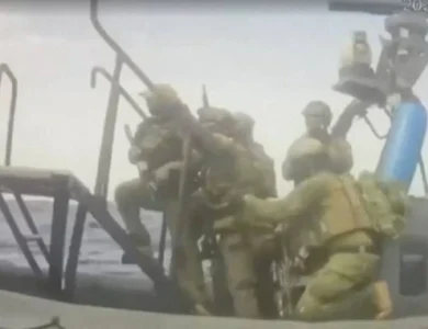 فرنسا تطالب بتحقيق عاجل فى انتهاكات إسرائيل ضد نشطاء «أسطول الصمود» البحرى