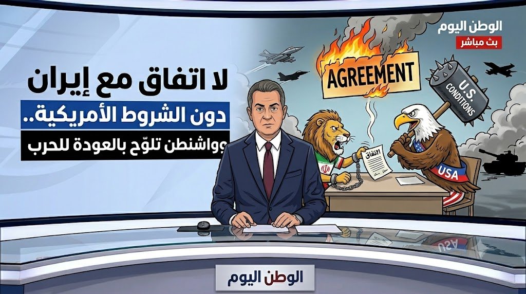 لا اتفاق مع إيران دون الشروط الأمريكية.. وواشنطن تلوّح بالعودة للحرب