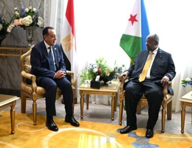 مدبولي يؤكد متانة العلاقات المصرية الجيبوتية خلال لقاء الرئيس جيله بتنصيبه