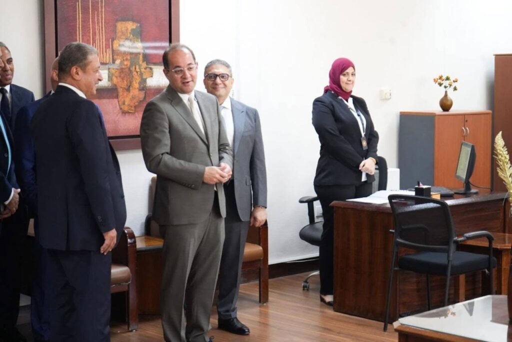 وزير المالية يفتتح المركز المطور للبيانات بسلطة التصديق الإلكتروني