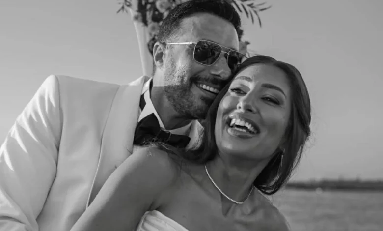 أول ظهور ورسالة طريفة.. ميرنا الهلباوي تعلق على زفافها من أحمد السعدني