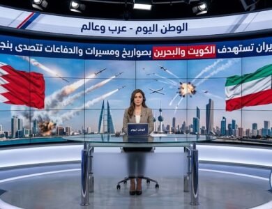 إيران تستهدف الكويت والبحرين بصواريخ ومسيرات والدفاعات تتصدى بنجاح