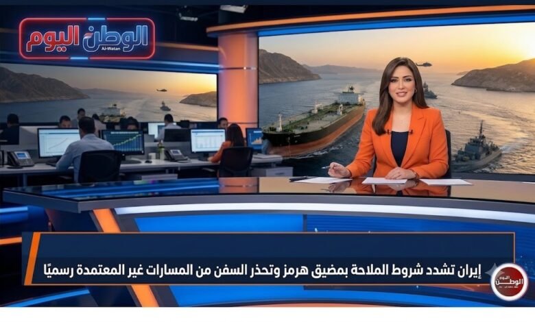 إيران تشدد شروط الملاحة بمضيق هرمز وتحذر السفن من المسارات غير المعتمدة رسميًا