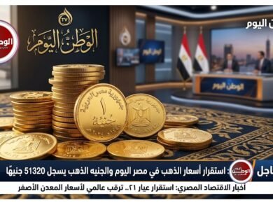 استقرار أسعار الذهب في مصر اليوم والجنيه الذهب يسجل 51320 جنيهًا