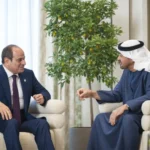 السيسي ومحمد بن زايد يبحثان تعزيز التعاون وتطورات القضايا الإقليمية المشتركة