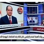 السيسي يؤكد أهمية السلام الإقليمي خلال لقائه وفد المنظمات اليهودية الأمريكية