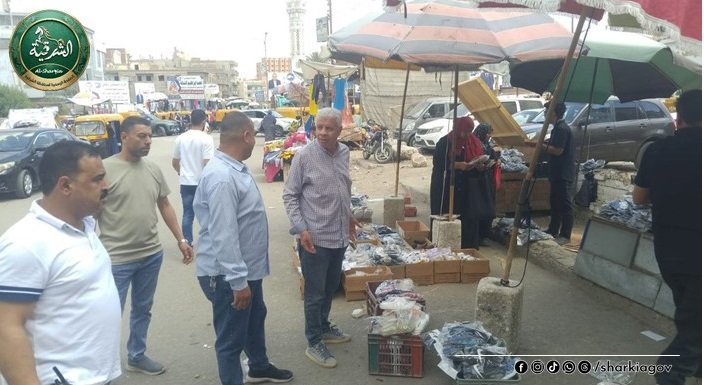 الشرقية تواصل حملاتها المكثفة لإزالة الإشغالات وضبط المحال المخالفة بالمدن