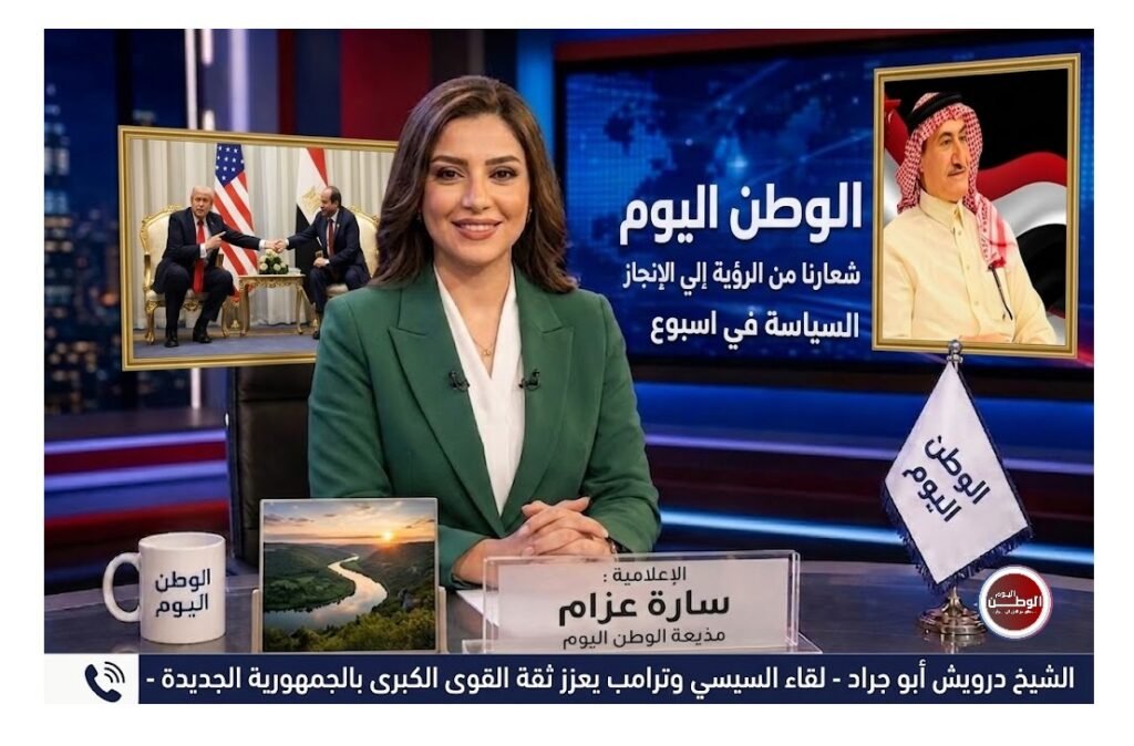 الشيخ درويش أبو جراد - لقاء السيسي وترامب يعزز ثقة القوى الكبرى بالجمهورية الجديدة