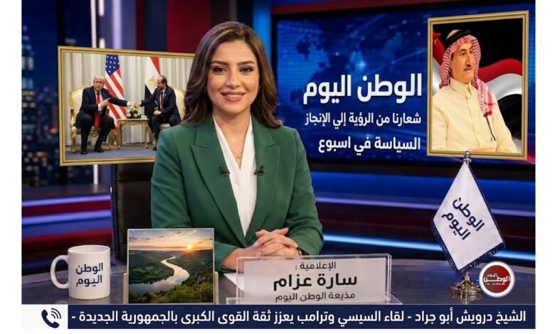 الشيخ درويش أبو جراد - لقاء السيسي وترامب يعزز ثقة القوى الكبرى بالجمهورية الجديدة