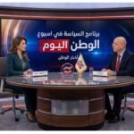 الكاتب الصحفي حسن النجار والاعلامية سارة عزام