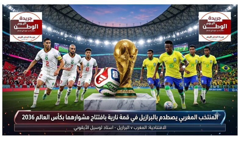المنتخب المغربي يصطدم بالبرازيل في قمة نارية بافتتاح مشوارهما بكأس العالم 2026
