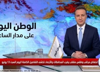انخفاض مرتقب وطقس متقلب يضرب المحافظات والأرصاد تكشف التفاصيل الكاملة اليوم السبت 13 يونيو
