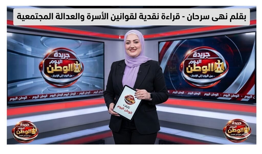 بقلم نهي سرحان - قراءة نقدية لقوانين الأسرة والعدالة المجتمعية