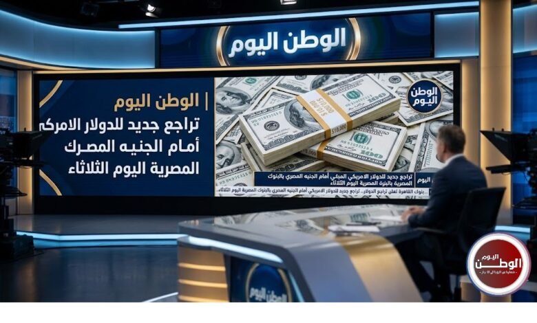 تراجع جديد للدولار الامريكي أمام الجنيه المصري بالبنوك المصرية اليوم الثلاثاء