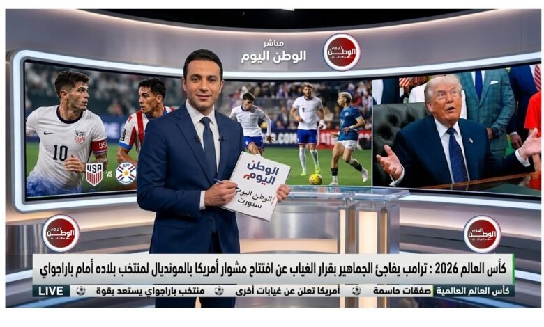 ترامب يفاجئ الجماهير بقرار الغياب عن افتتاح مشوار أمريكا بالمونديال لمنتخب بلاده أمام باراجواي