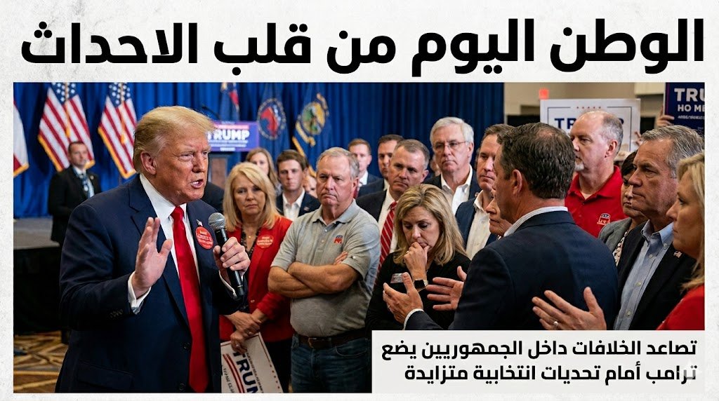 تصاعد الخلافات داخل الجمهوريين يضع ترامب أمام تحديات انتخابية متزايدة