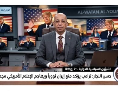 حسن النجار ترامب يؤكد منع إيران نووياً ويهاجم الإعلام الأمريكي مجدداً