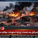 خسائر كبيرة بإسرائيل بعد هجمات إيرانية استهدفت مواقع حساسة ومهمة
