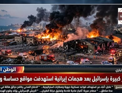خسائر كبيرة بإسرائيل بعد هجمات إيرانية استهدفت مواقع حساسة ومهمة