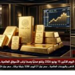 سعر الذهب اليوم الاثنين 15-6-2026 يرتفع محليًا وسط ترقب الأسواق العالمية